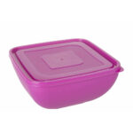 Fresh Life 2.5L Squared Bowl with Lid