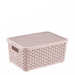 Hobby Life Rattan Storage Box with Cover