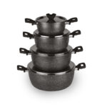 Momaz Granite Cookware Set of 4pcs