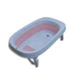 Pink Baby Bathtub With Stands 1