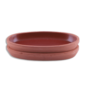 Pottery 2pcs 16x29x4cm Oval Pans
