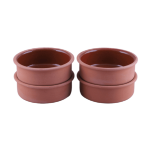 Pottery Set of 4pcs Round Pans