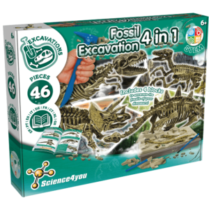 Science 4 You Fossil Excavation 4 in 1