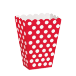 Set of 6pcs dot popcorn box 1