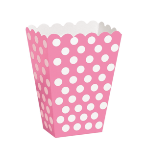 Set of 6pcs Dot Popcorn Box