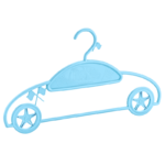 Beehome 4pcs Car Cloth Hanger