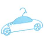Beehome 4pcs Car Cloth Hanger