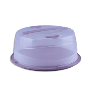 Beehome Purple Plastic Cake Box