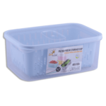 Beehome Blue Strainer Storage Box