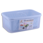 Beehome Blue Strainer Storage Box