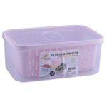 Beehome Pink Strainer Storage Box