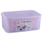 Beehome Pink Strainer Storage Box