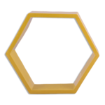 Eva Hexagon Yellow Frame