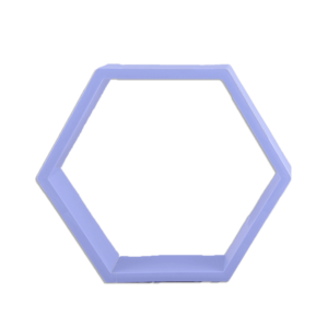 Eva Hexagon Light Purple Frame