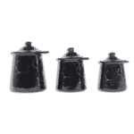 Momaz Mrable Black Coffee Pot Set