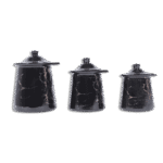 Momaz Mrable Black Coffee Pot Set