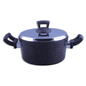 Momaz 20cm Granite Black Casserole