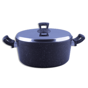 Momaz 26cm Granite Black Casserole
