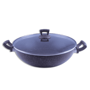Momaz 34cm Granite Grey Deep Fryer Saj