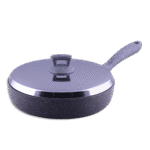 Momaz 28cm Granite Grey Deep Pan with Lid