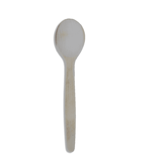 Turkish Wooden Round Spoon 1