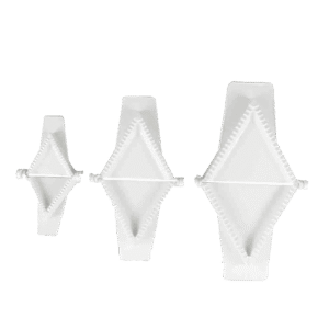Set of 3 pcs Plastic Dough Cutter