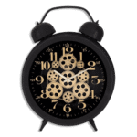 Galaxy 54cmx43.5cm Black Acrylic Antique Alarm Watch