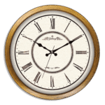 Galaxy 39cm Wooden & Glass Watch