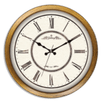 Galaxy 39cm Wooden & Glass Watch