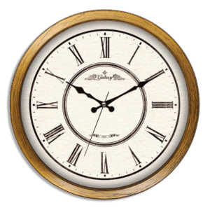 Galaxy 39cm Wooden & Glass Watch