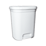 Hobby Life White Diamond 15L Pedal Bin