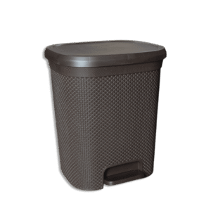 Hobby Life Brown Diamond 15L Pedal Bin