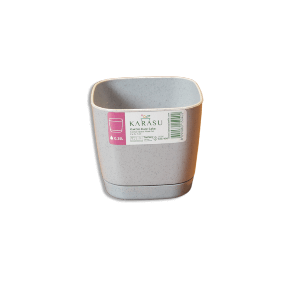 Karasu Squared Cactus Plant Pot 4