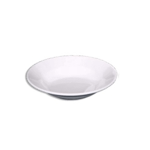Momaz 15cm Thick White Melamine Deep Plate