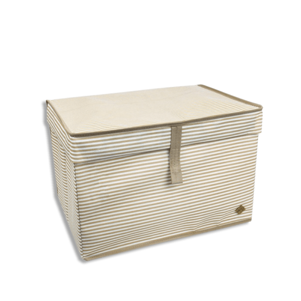 Beige Fabric Multi Purpose Box Mini 1