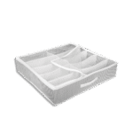 Grey Fabric Shoe Storage Bag