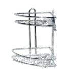 Momaz Chrome 2 Layers Bathroom Corner