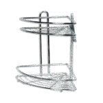 Momaz Chrome 2 Layers Bathroom Corner