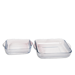 Momaz Squared Quarry Glass Oven Tray Set