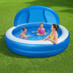Bestway-2.41mx1.40m-Round-Blue-Inflatable-Pool-3
