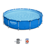 Bestway 3.96mx84cm Blue Framed Round Pool