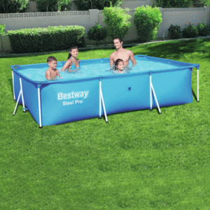 Bestway 3mx2.01mx66cm Steel Pro Rectangular Pool