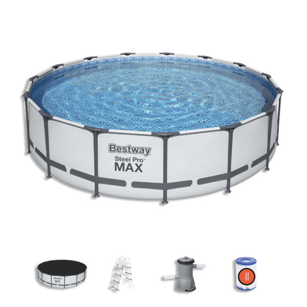 Bestway 4.57mx1.07m Round Framed Pool 1