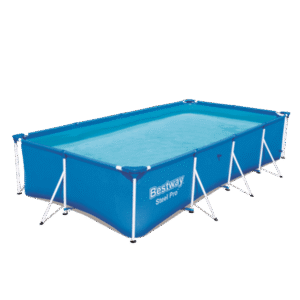 Bestway 4mx2.11mx81cm Steel Pro Rectangular Framed Pool