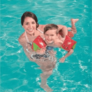 Bestway Multicolour Pattern Vinyl Swim Armbands