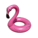 Jilong 106cm Mosaic Flamingo Ring