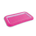 Jilong 152cmx89cmx17.5cm Kids Pink Flocked Airbed