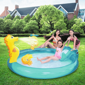 Jilong 200cmx152cmx68cm Sea Animal Play Pool