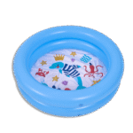 Jilong 76cmx20cm Blue Sea Animal 2 Ring Pool