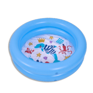 Jilong 76cmx20cm Blue Sea Animal 2 Ring Pool